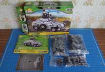 Zestaw klocków Cobi numer katalogowy 2366 Sd.Kfz. 222