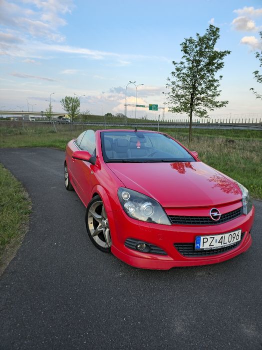 Astra h Twitop 2.0 turbo 200km benzyna skóra, Bi-xenon