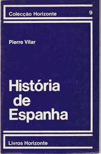 História de Espanha-Pierre Vilar-Livros Horizonte