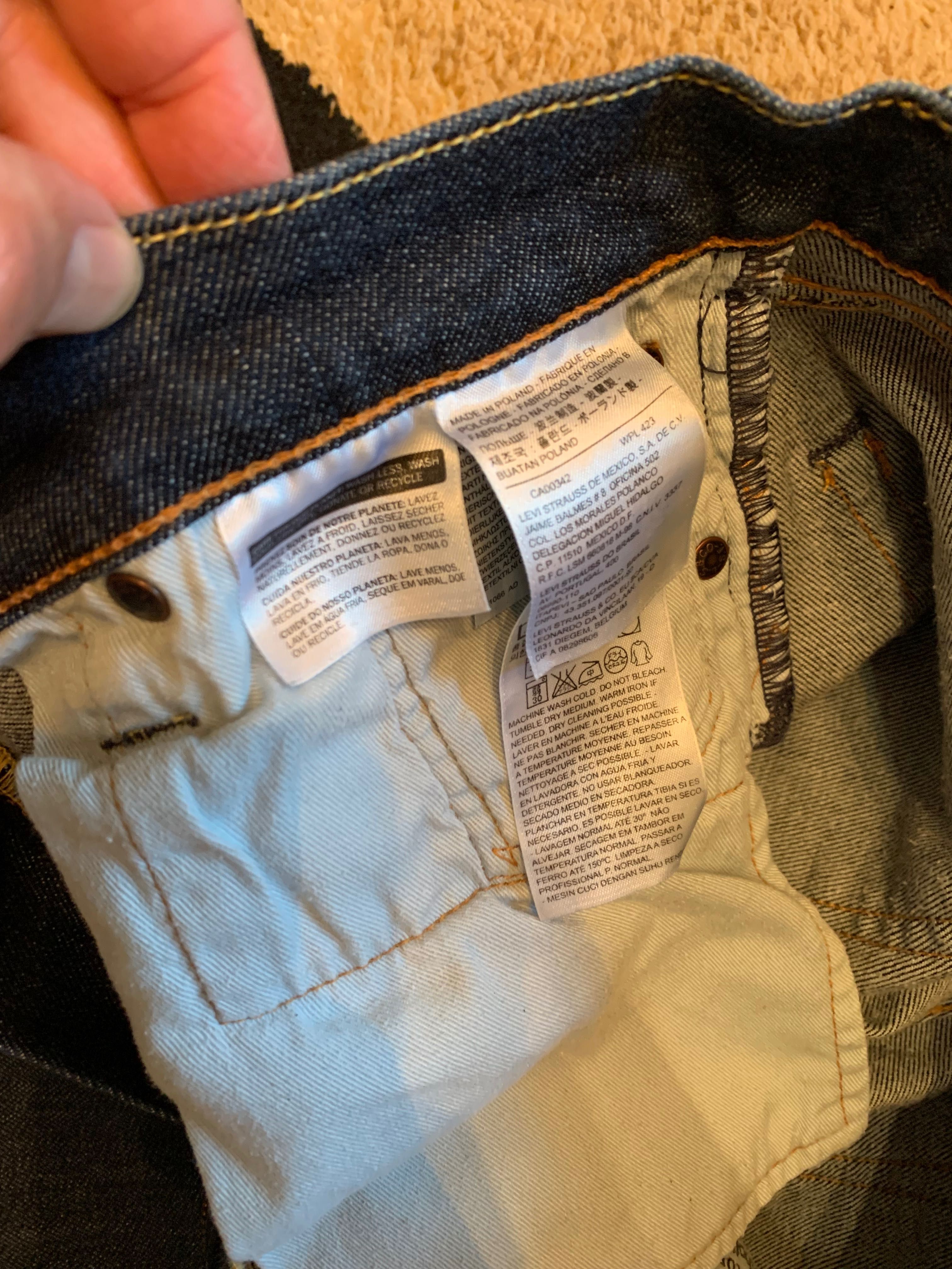 Levi’s 511 w 30 l 34