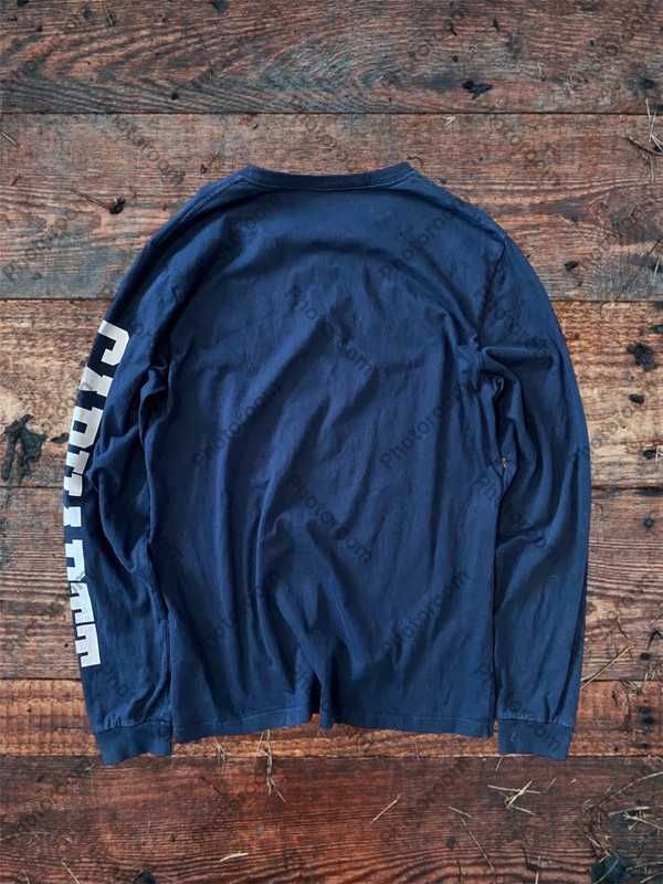 Bluzka, longsleeve Carhartt granatowy navy L streetwear workwear swag