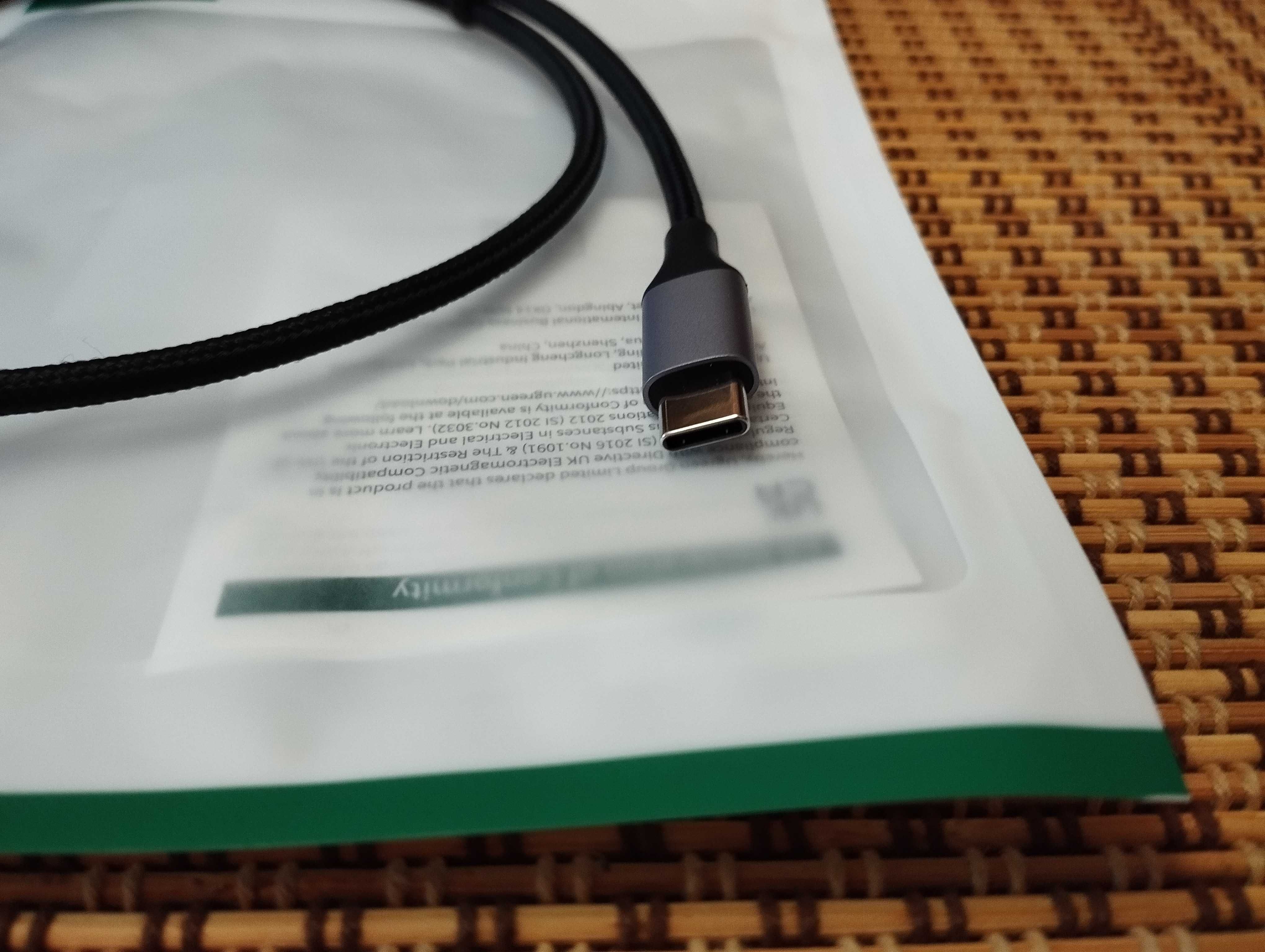 Ugreen оригинал кабель USB-A на USB type-C - 3 ампера 0.5 метра