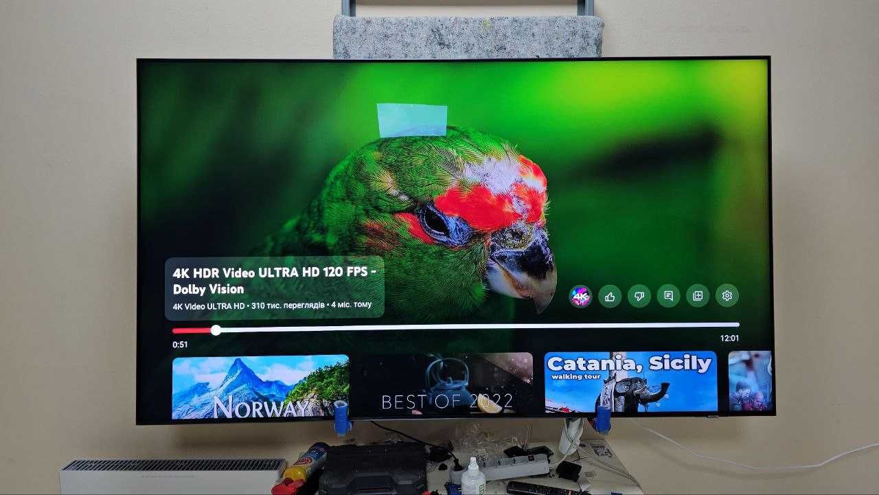 65" 120Гц Безрамочний 2024 4K Neo QLED Смарт SAMSUNG 65QN85D Німеччини