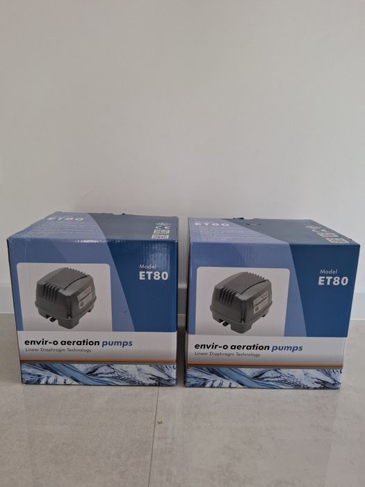 Dmuchawa Membranowa ET80 Kompresor Pompa Powietrza Sprężarka Charles A