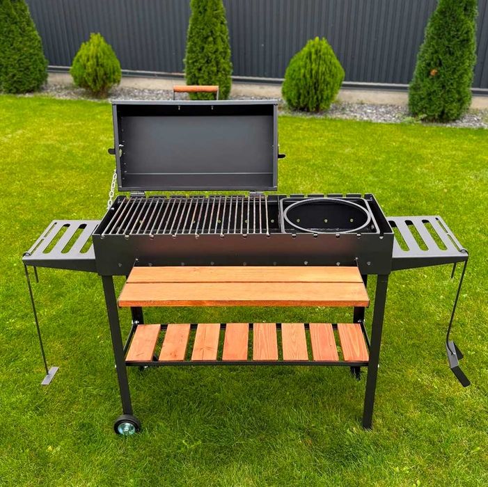 Мангал-барбекю 5 мм — міцність, перевірена вогнем! З решіткою!