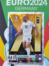 Topps Match Attax Euro 2024 U XI8 Zinedine Zidane Ultimate