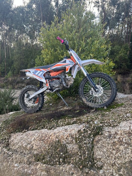 Vendo pit bike 125 rodas 17/14