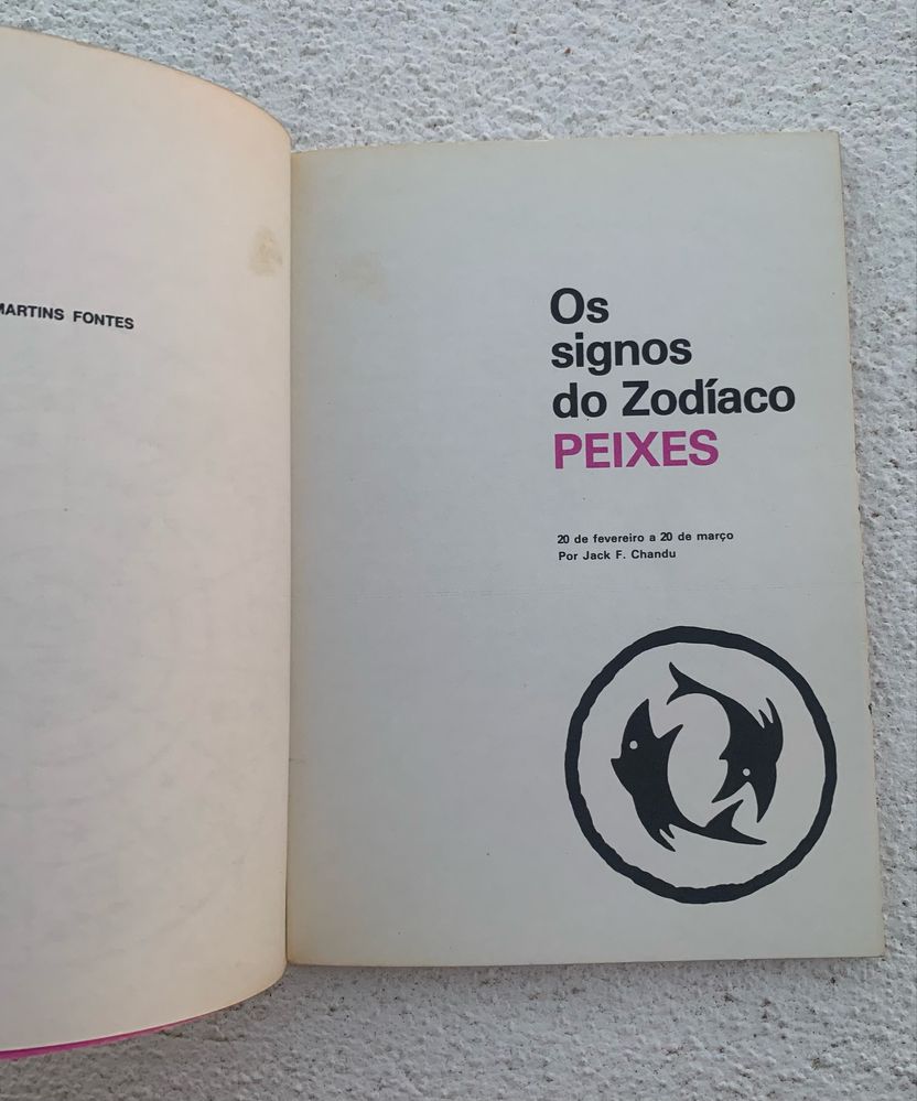 Os signos do Zodíaco (peixes) – Jack F. Chandu