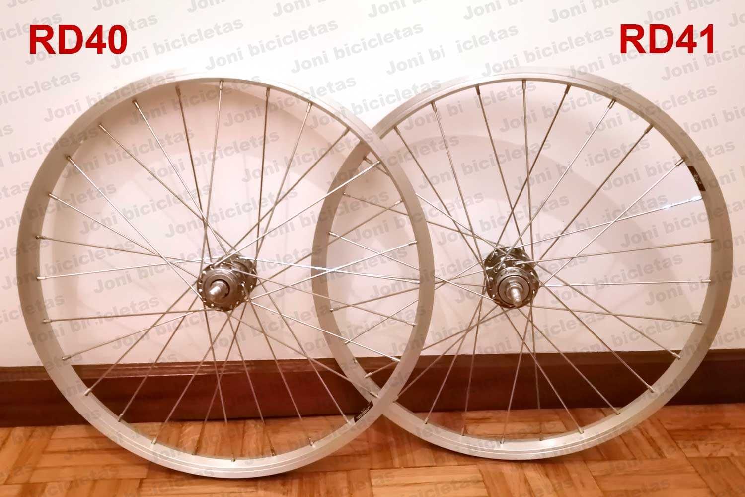 Rodas e aros de bicicleta