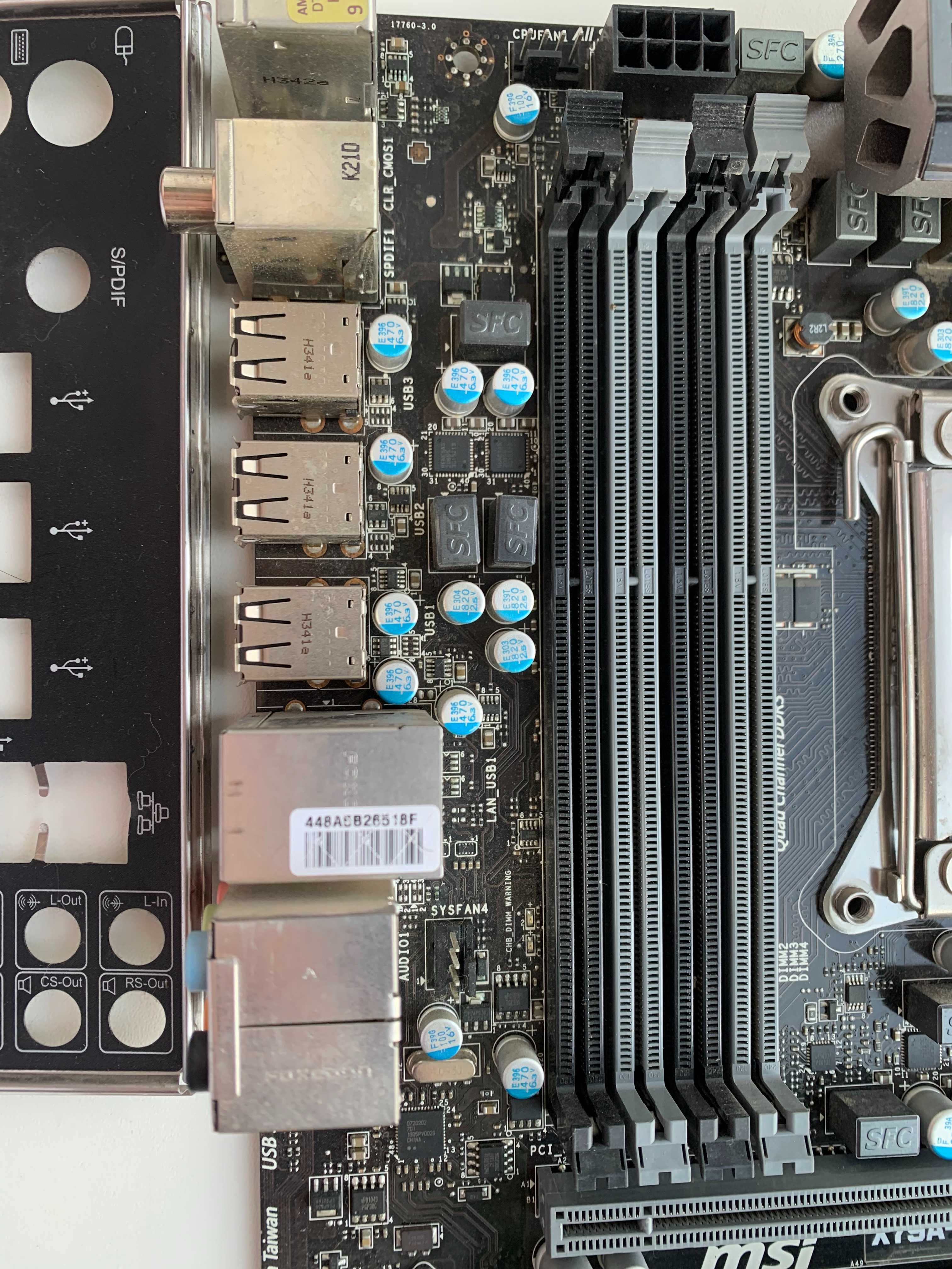 Потужний комплект Intel i7-3930K s2011 + Мате плата MSI X79A-GD45