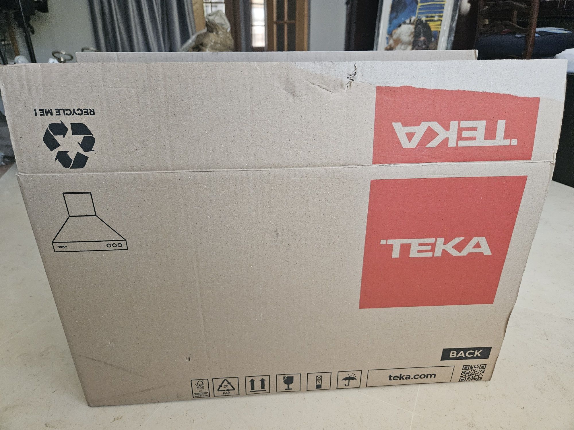 Exaustor da Teka como novo, impecável!