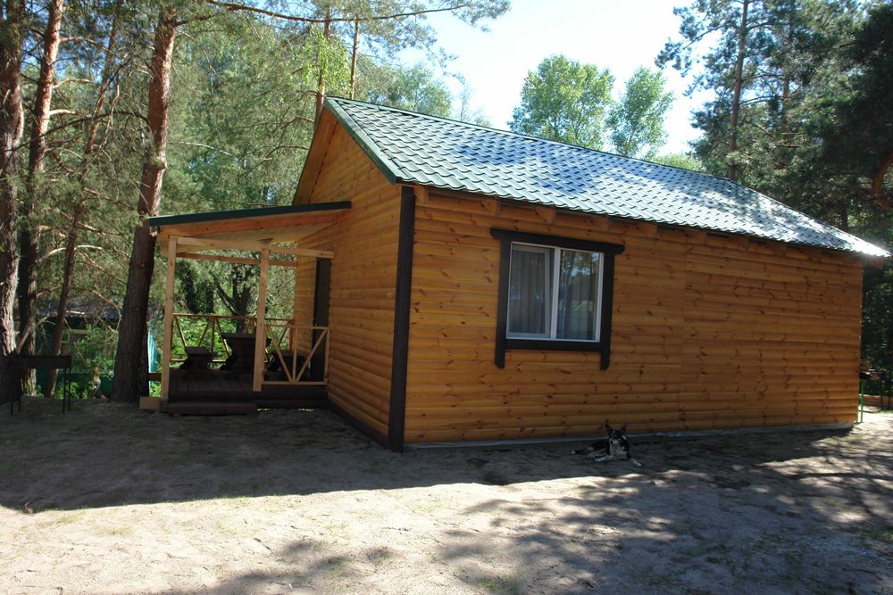 Супер відпочинок!!! Здаю новий зруб  в лісі на річці Десна в Піірнове