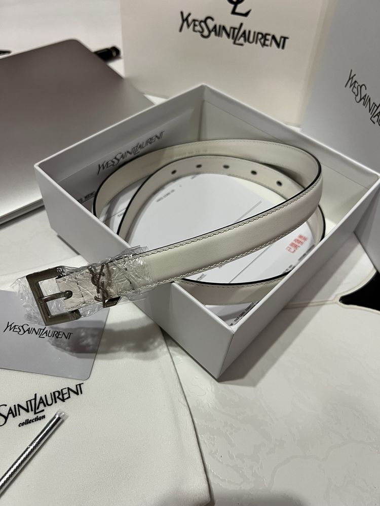 Ремень/пояс YSL Saint Laurent Belt 2.0 Ив Сен Лоран премиум