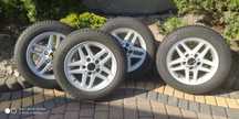 Koła 5x120 BMW 15" alusy 185/65R15 komplet 4szt OEM felgi retro ładne