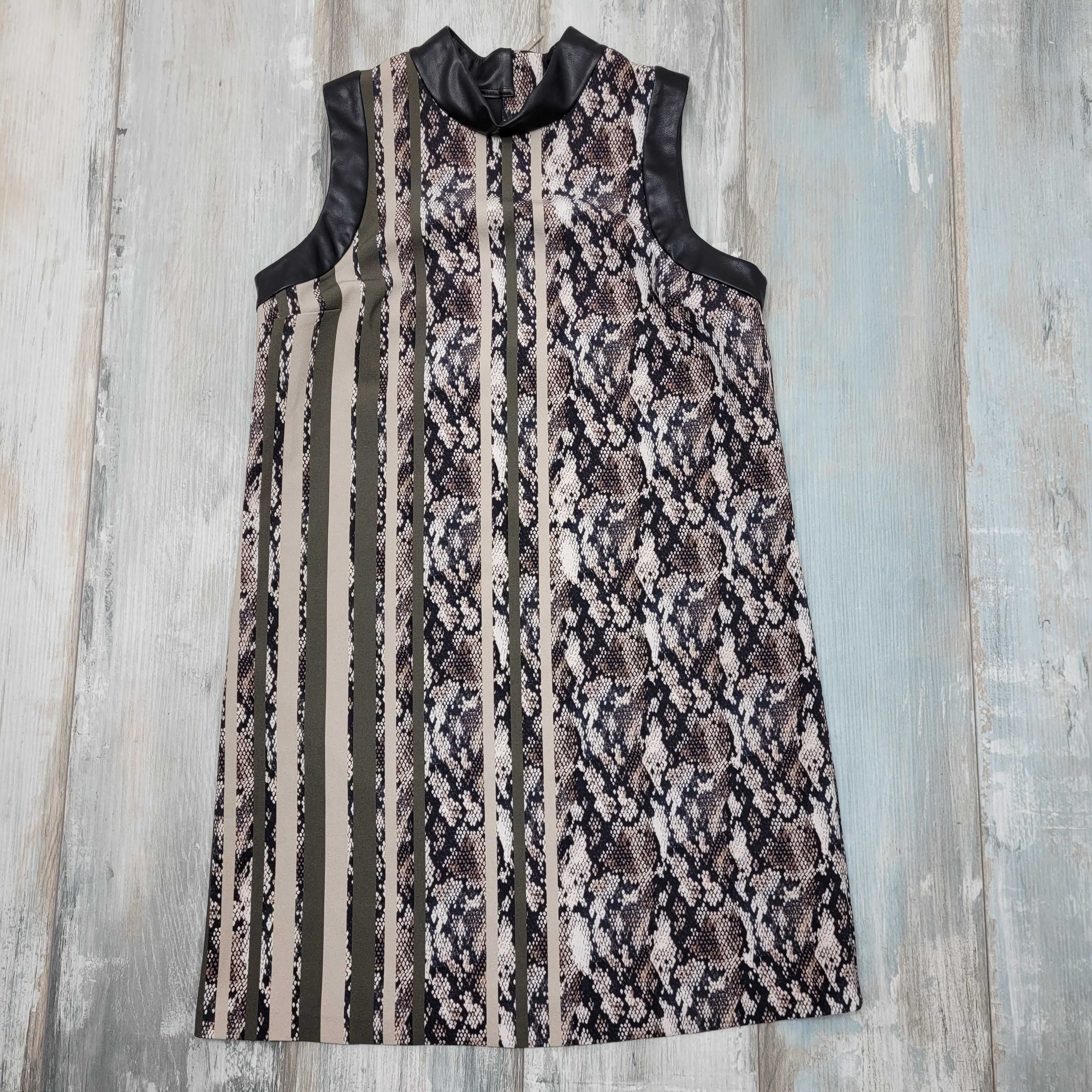 LIU JO DRESS SNAKE Tweed wężowa women nowy model  sukienka