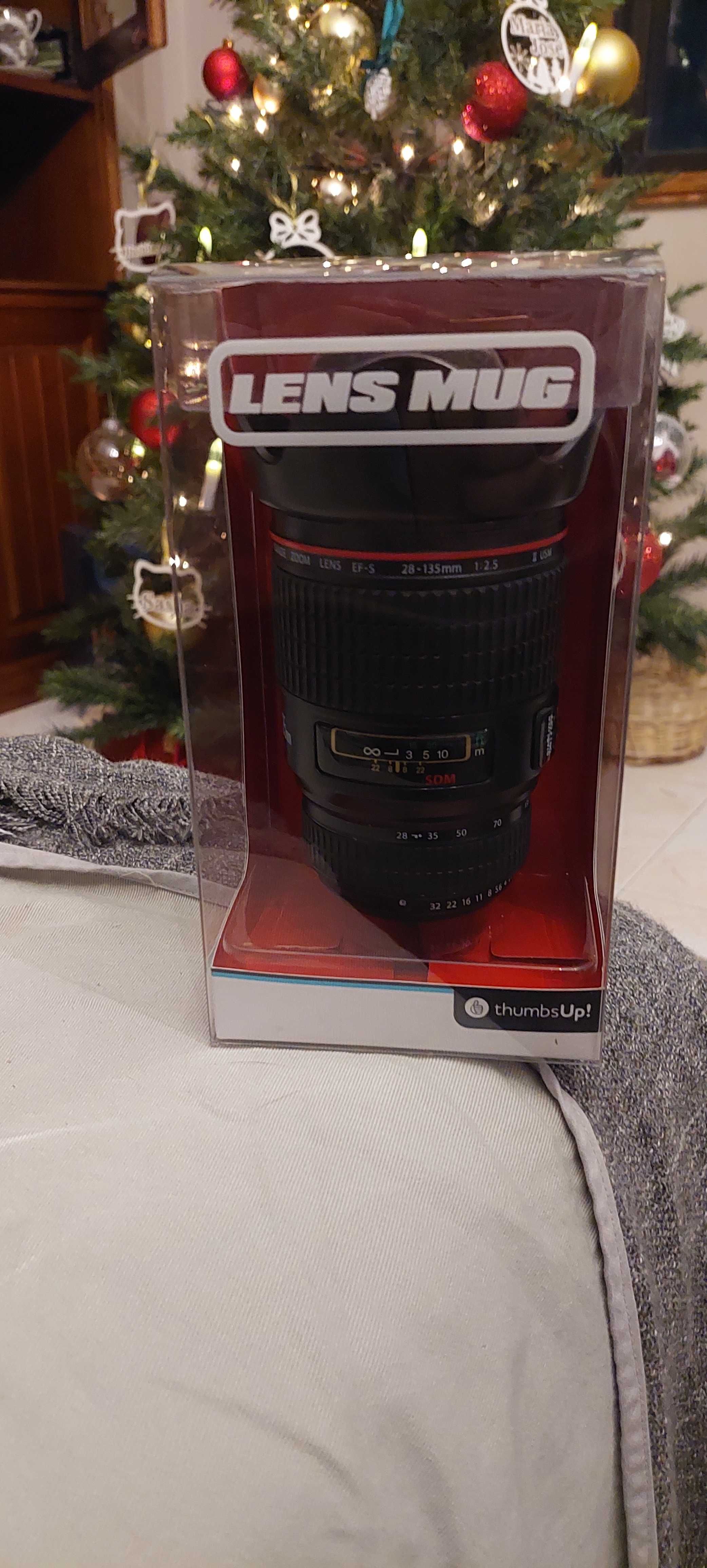 Caneca em forma de Lente Fotográfica - Lens Mug