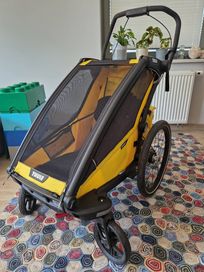 Przyczepka Thule Chariot Sport 1 + zestaw do joggingu