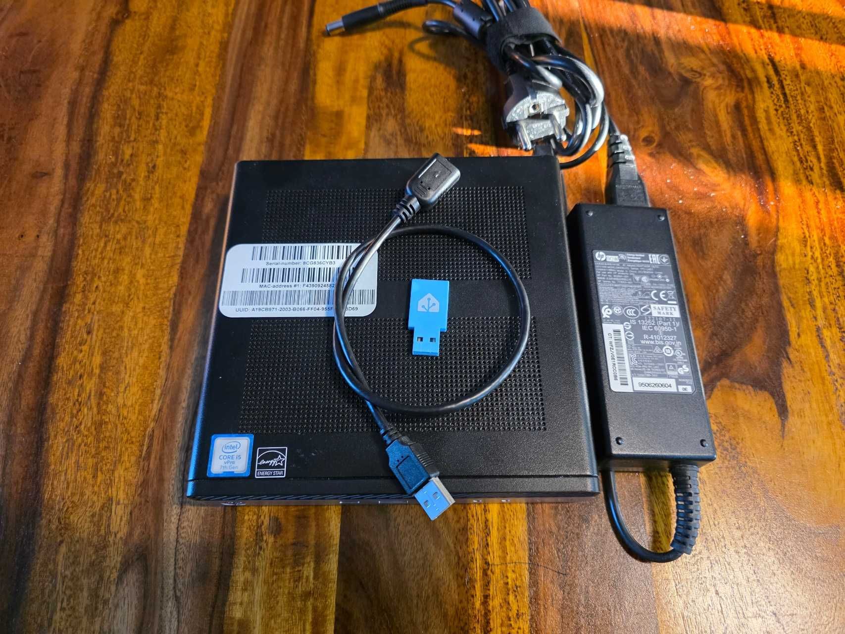 Komputer z Home Assistant OS + Zigbee ZBT-1 | Gotowy Smart Home Hub