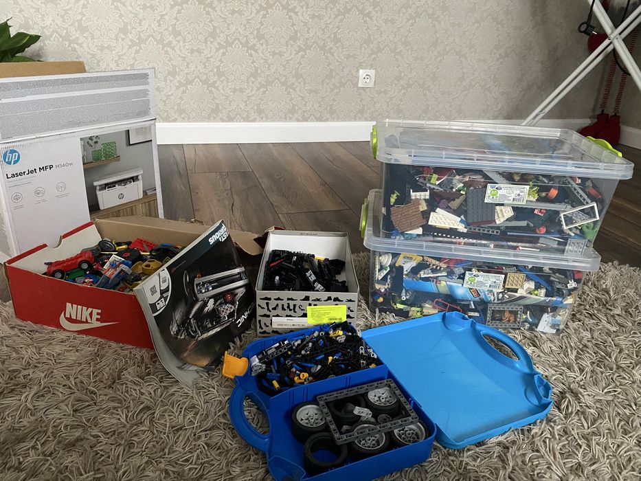 Lego 14 кг з інструкціями