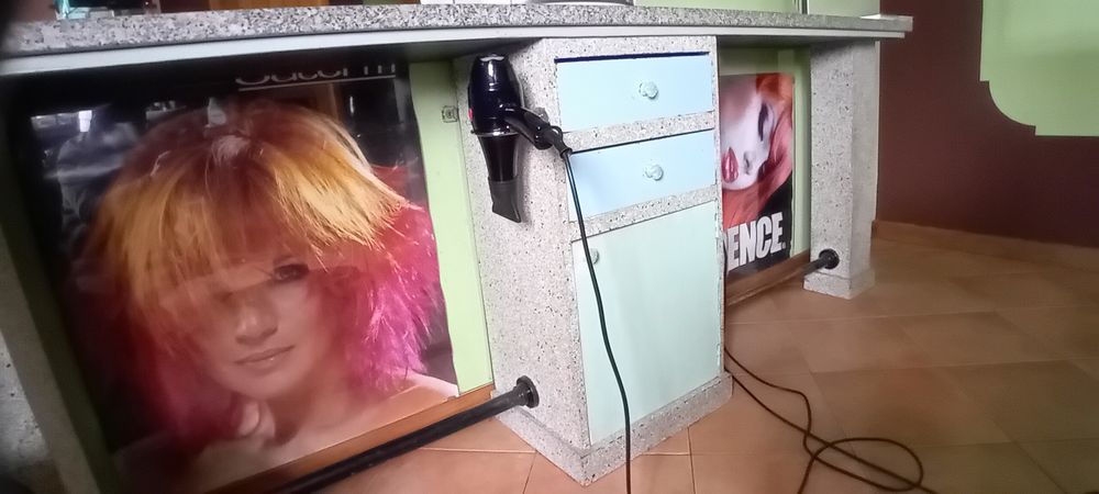 Bancada de Salão de cabeleireiro