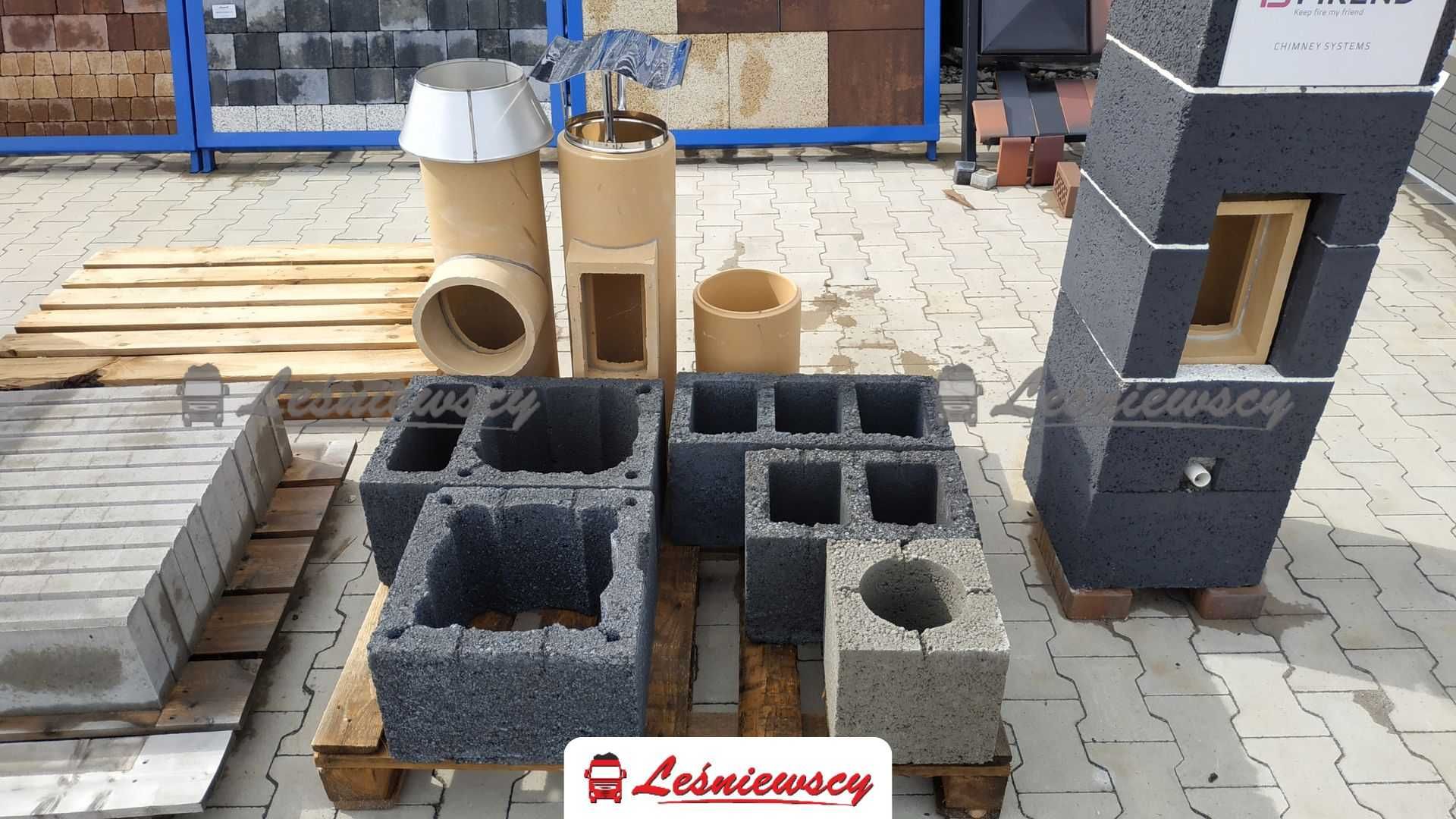 KOMIN kompletny system kominowy ocieplony h-9m na węgiel pellet KURIER