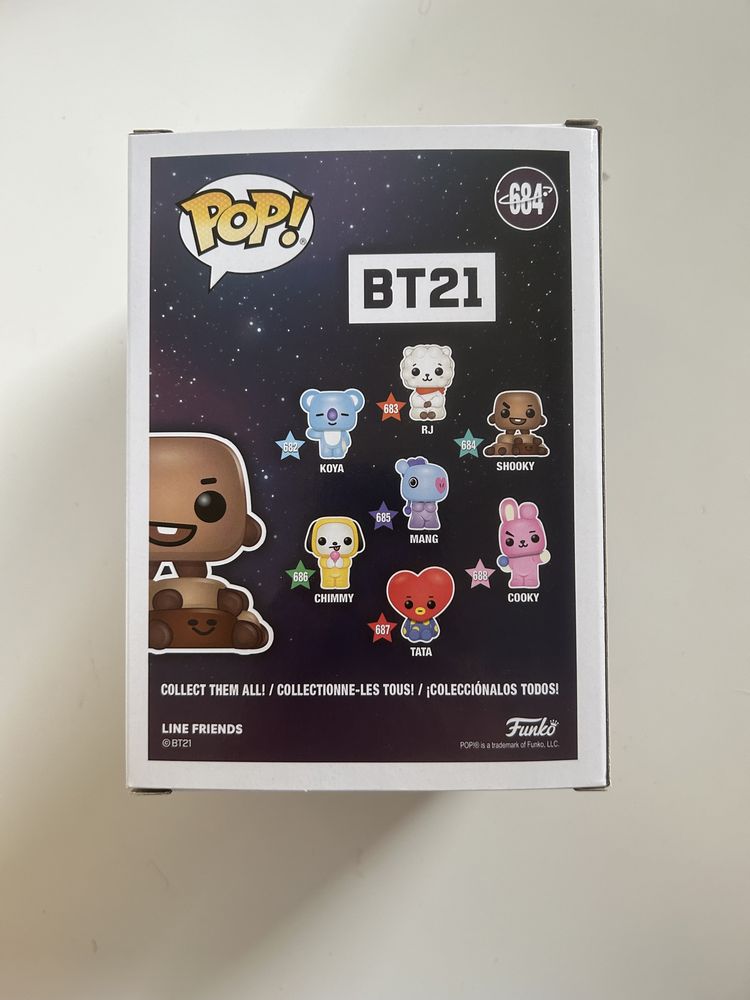 Funko pop BT21 Shooky 684