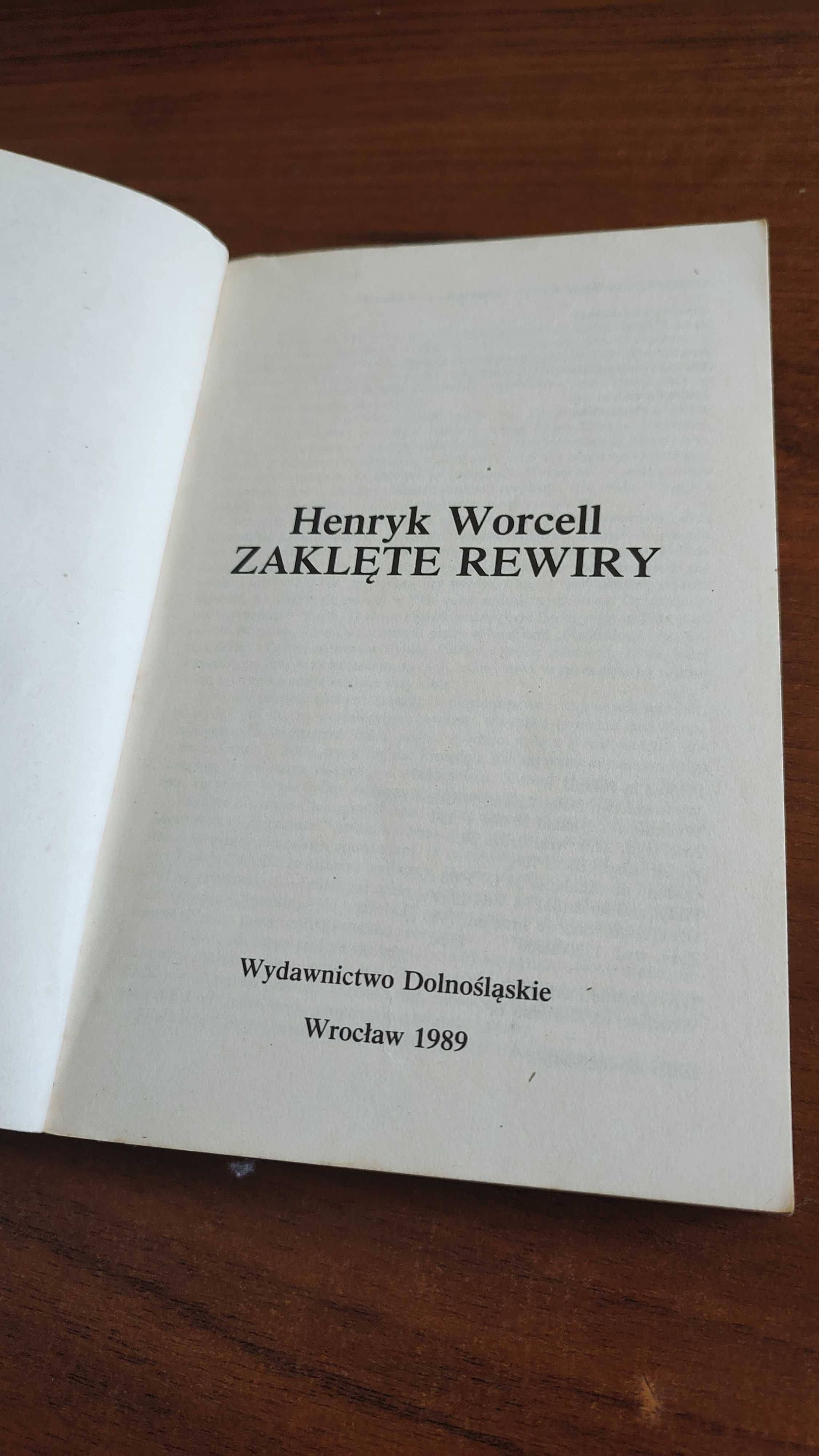 Książka zaklęty rewiry Henryk Worcell i Iskander w letni dzień