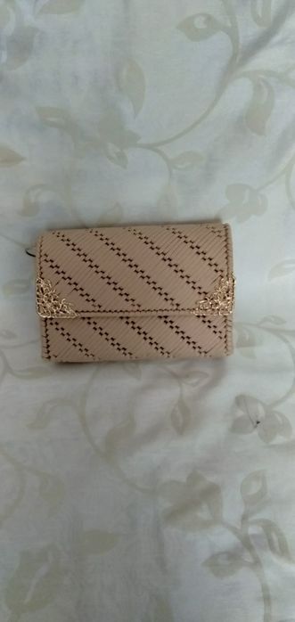 Torebka kopertówka ze sznurka hand made