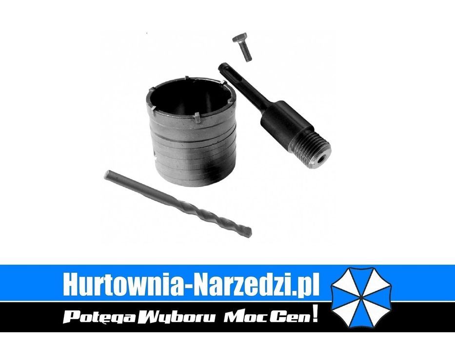 Otwornica 80mm SDS -PLUS  frez do muru 80mm koronka 80mm