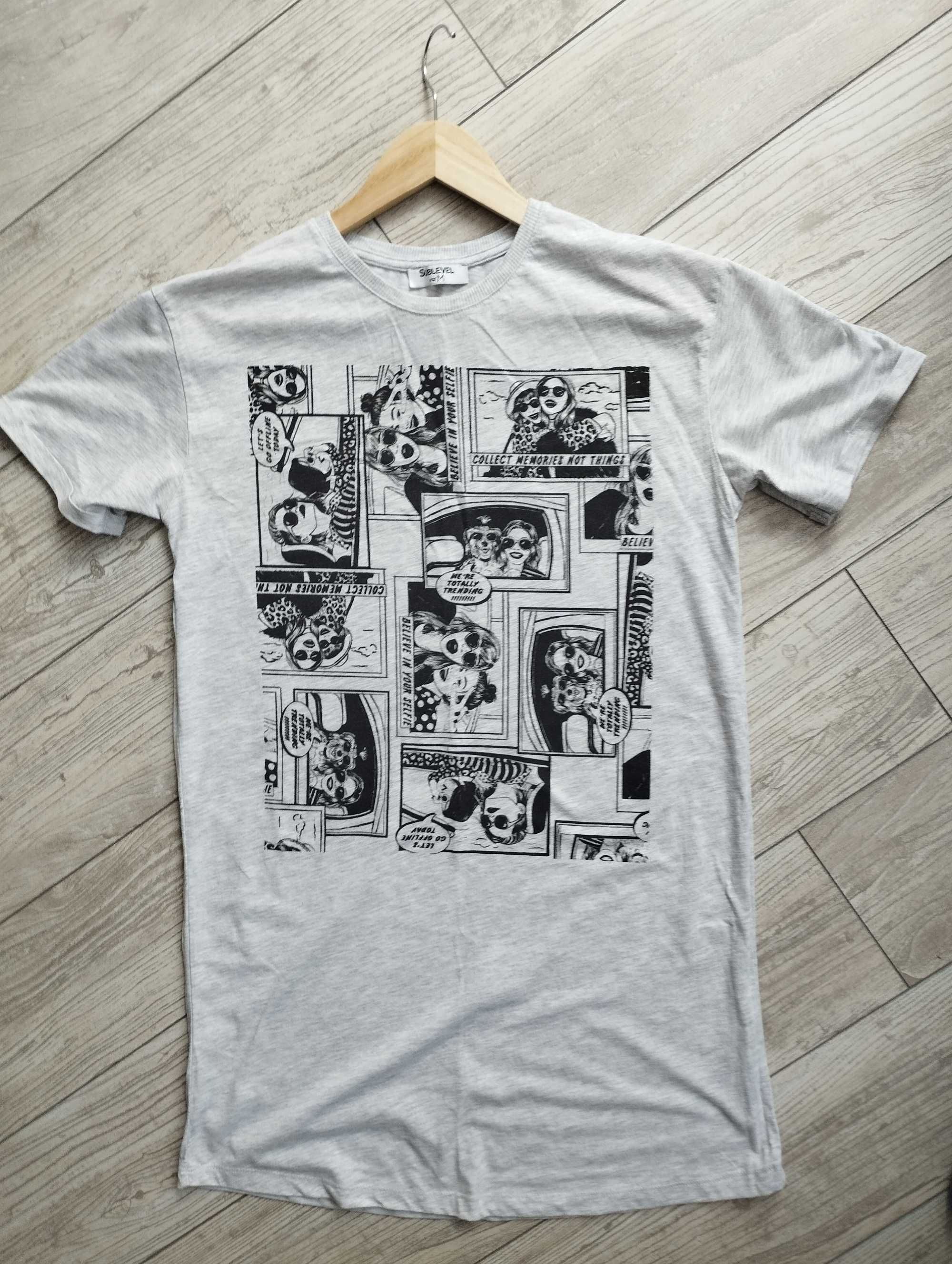 T-shirty z nadrukiem damska "Sublevel"
