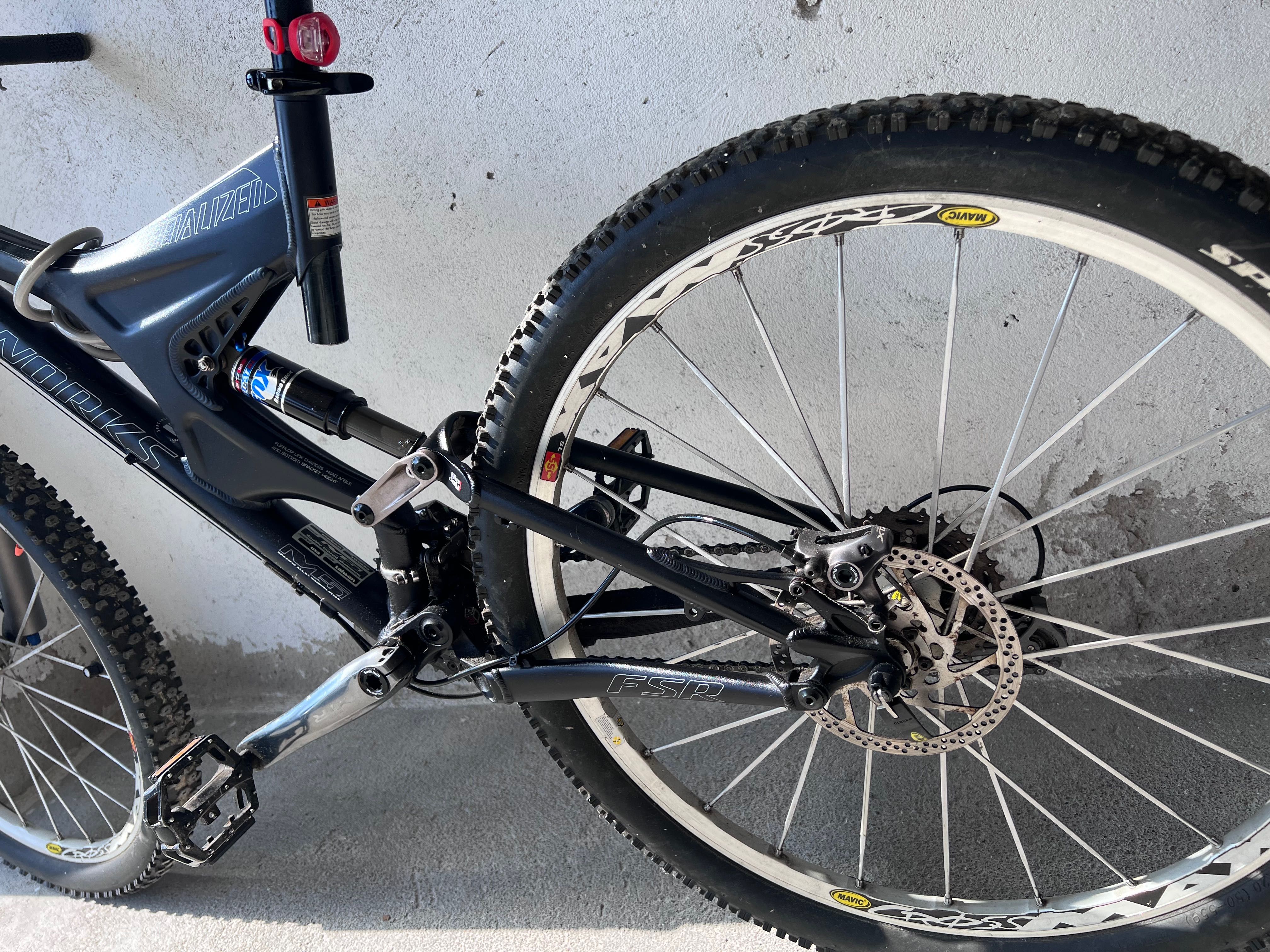 MTG Rower Górki Specialized FSR StumpJumper XTR XT SID ALU