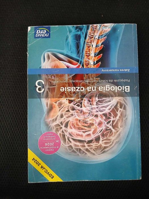 Biologia na czasie 3 zakres rozszerzony edycja 2024