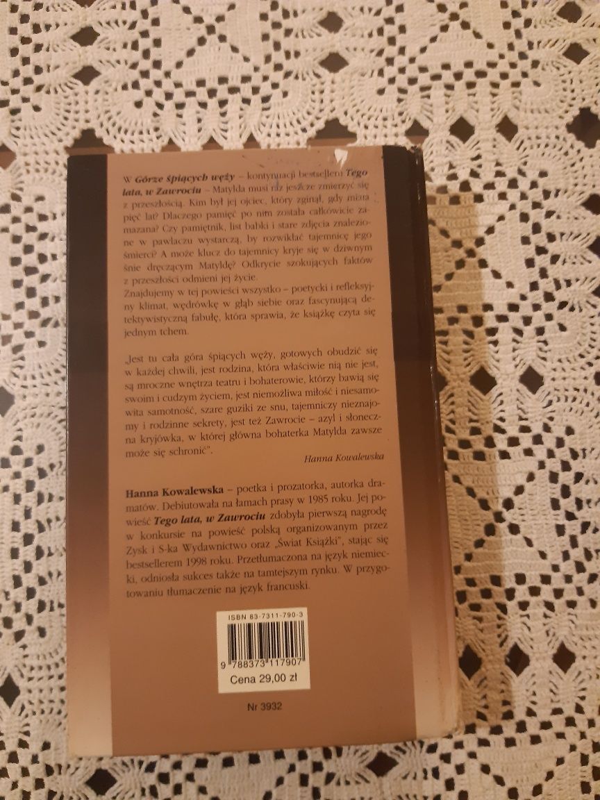 Książka Góra śpiących węży Hanna Kowalewska