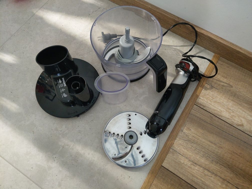 Blender Philips silnik z obudową HR1677/90 ostrze tarcza popkrywa misa