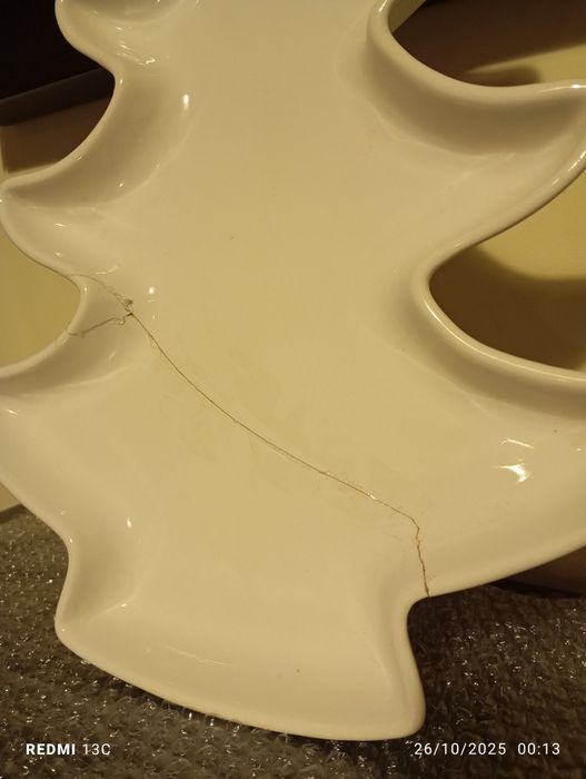 Travessa em forma de árvore