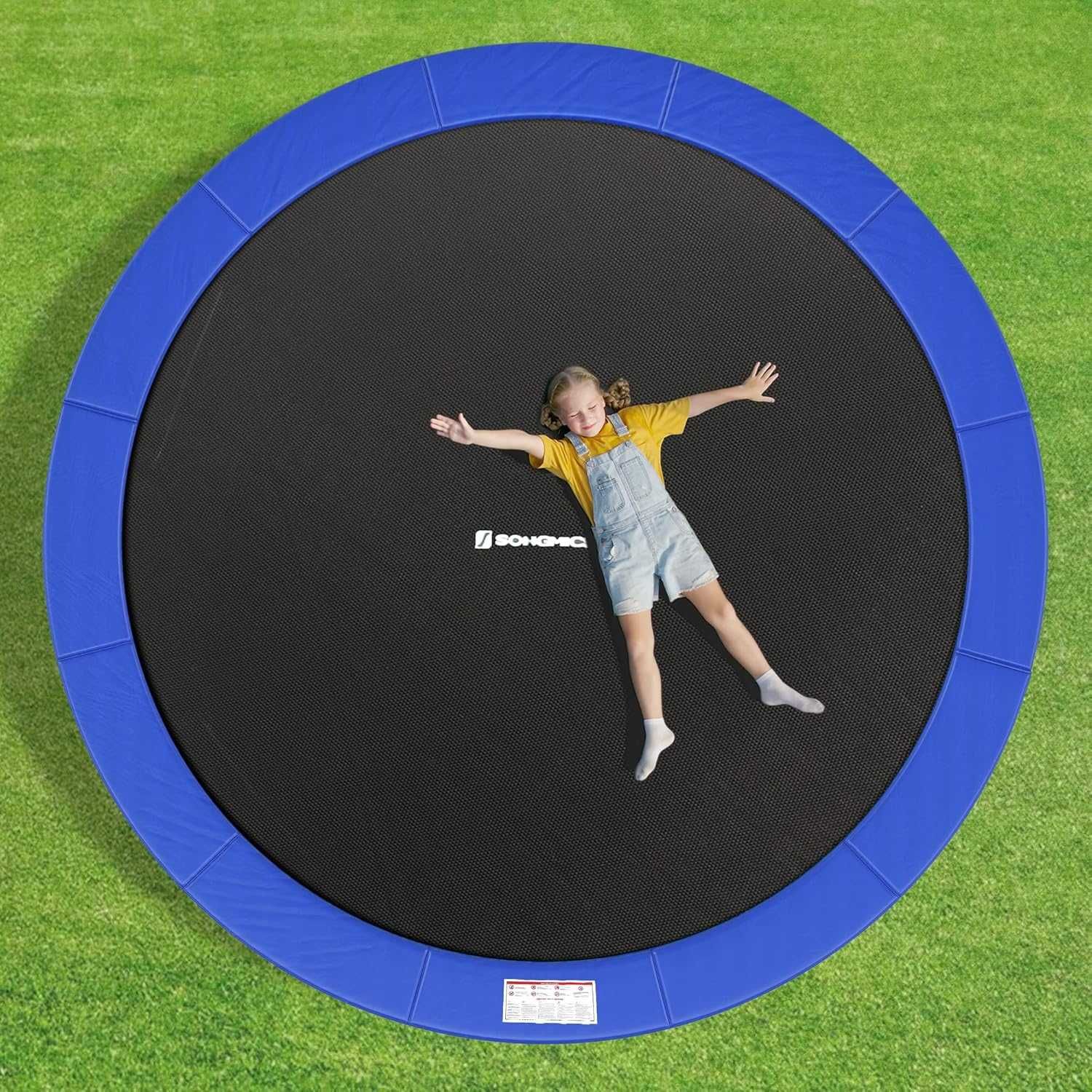 Mata Bezpieczeństwa Pokrowiec Osłona Sprężyn Do Trampoliny 427cm 14ft