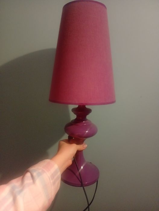Lampka nocna fiolet