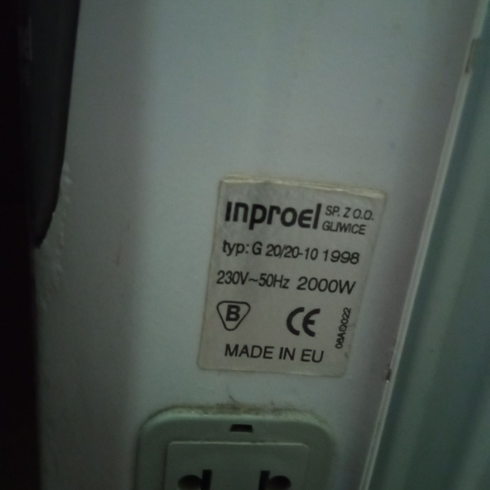 Grzejnik olejowy 10 zeber 2000w