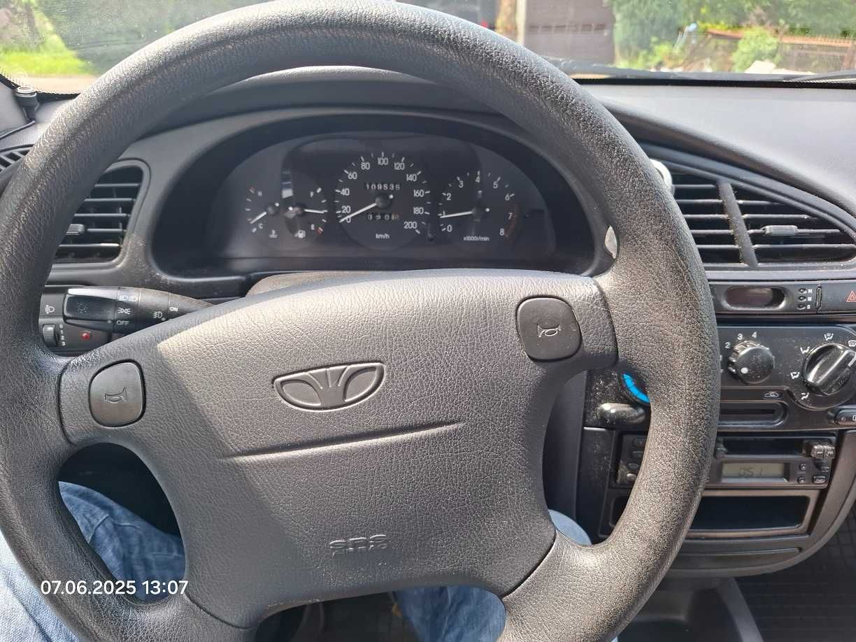 Daewoo Lanos 1,6 SX, 1998r.,niski przebieg 109 500km, silnik 106KM 16V