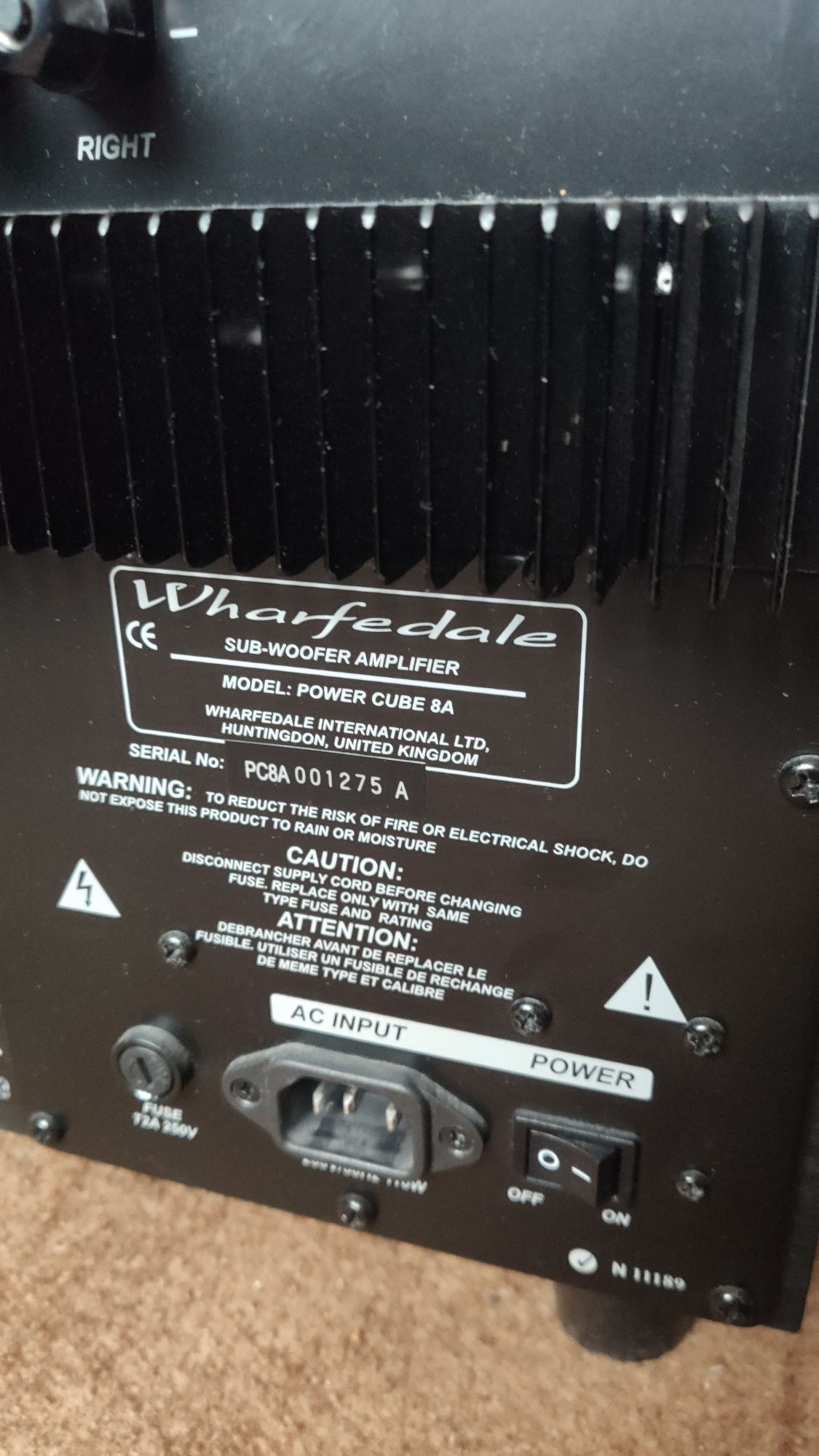 Сабвуфер Wharfedale PowerCube 8A