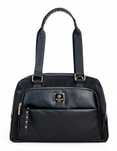 MONNARI Torebka Damska Shoper Kuferek Czarna Elegancka Pojemna BAG4161