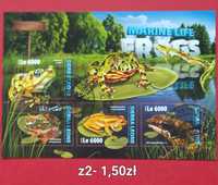 Znaczki pocztowe- fauna/żabki, żółwie 3