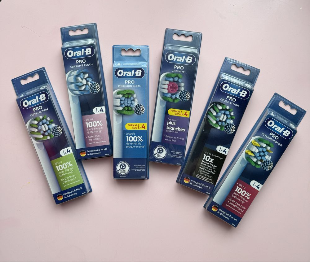 Оригінальні насадки з Німеччини Oral-b Braun