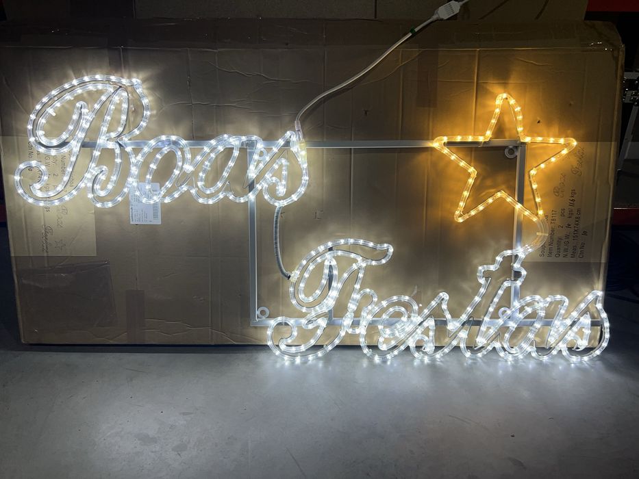 ILUMINAÇAO DE NATAL - Paineis de Boas Festas e outros