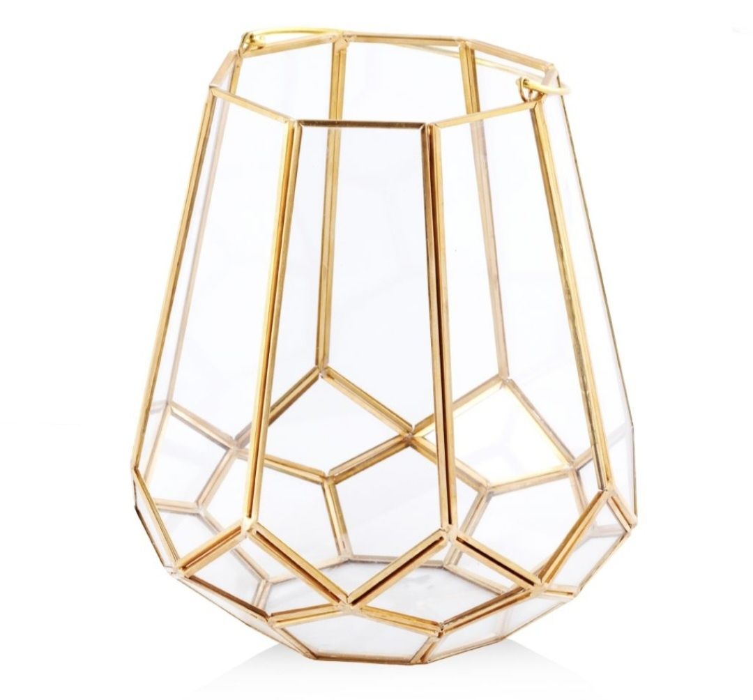 Złoty lampion home you