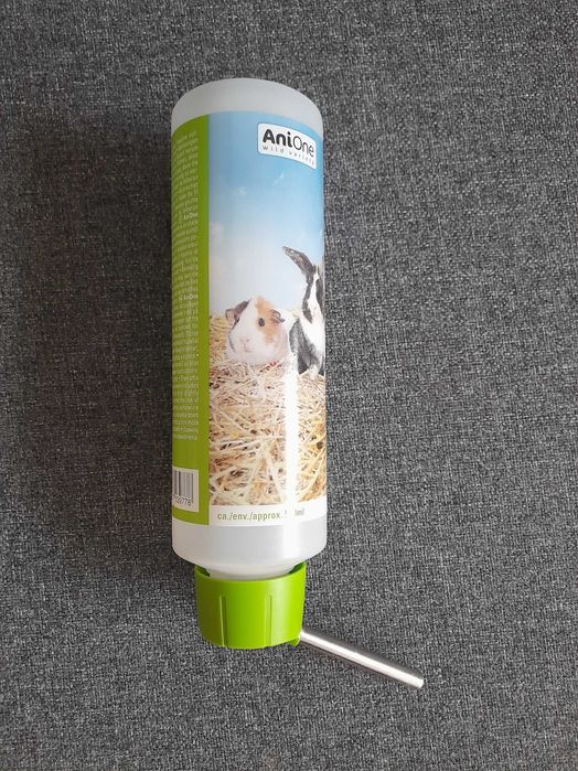 Poidełko 450 ml dla królików, świnek, kawia, gryzonie, świnka, poidło