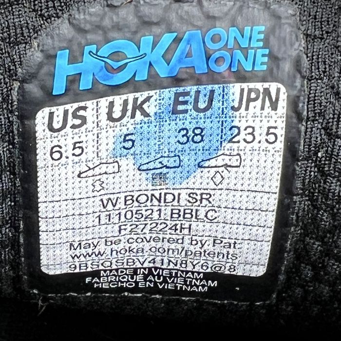 Кросівки Hoka Bondi Sr 1110521 розмір 38 оригінал