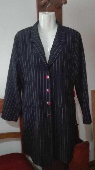 Casaco comprido senhora