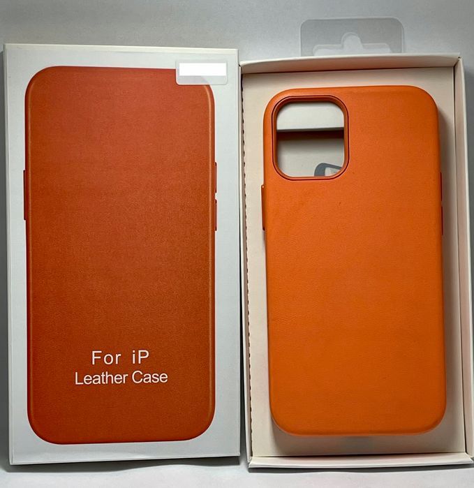 Etui Case Leather Skórzane Do Iphone 12 I 12 Pro