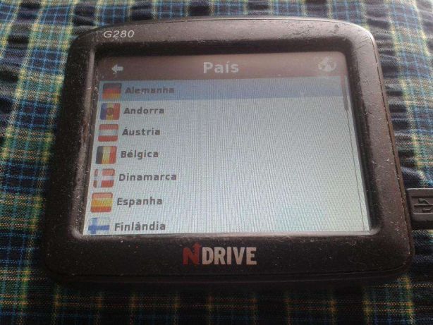 GPS Ndrive G280 - v11 - mapas europa